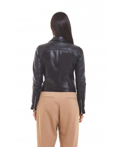 NADIA - LAMBSKIN NAPPA LEATHER JACKET - 6