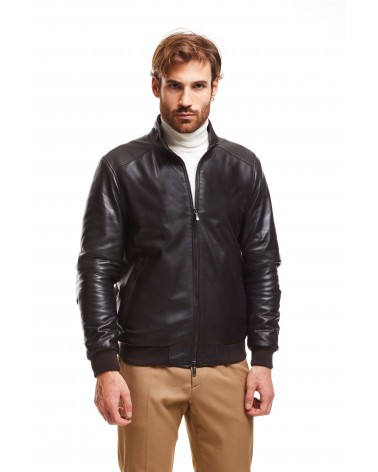MOD. LUCIANO – BOMBER NAPPA DI AGNELLO EMANUELECURCI