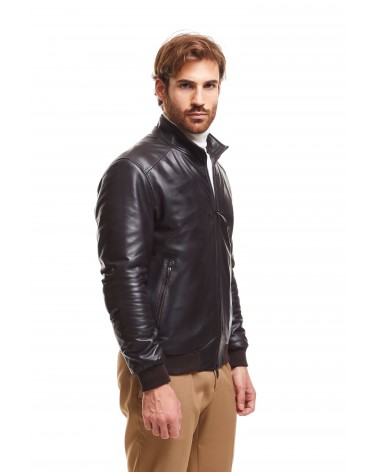 MOD. LUCIANO – BOMBER NAPPA DI AGNELLO EMANUELECURCI